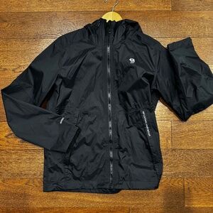 Mountain Hardwear Men's Exponent Jacket, Small, Black, EUC